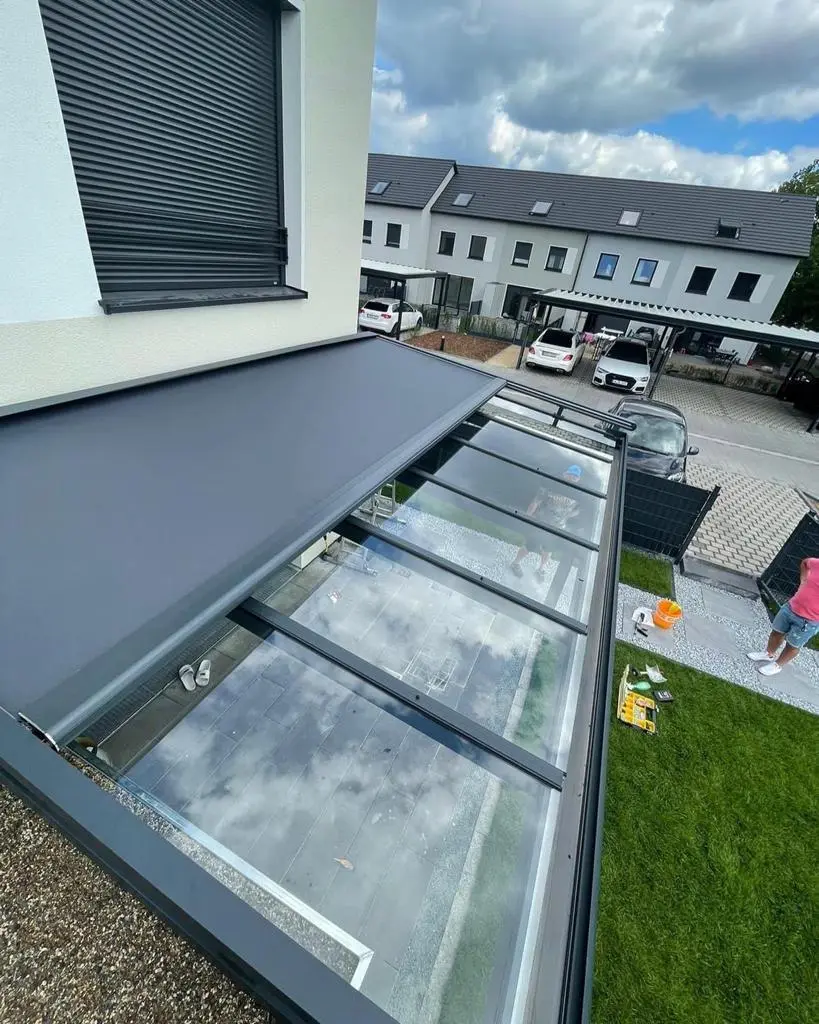 Completed Glass Veranda project