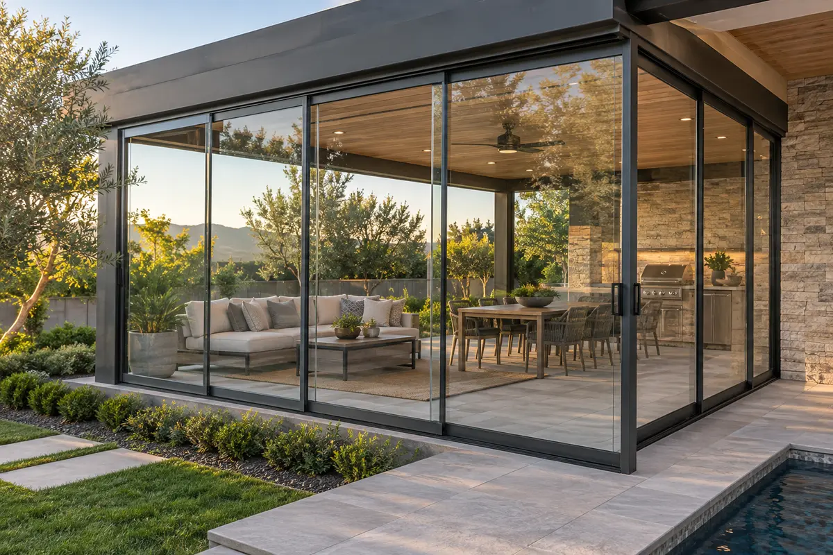 Concept visualization of Sliding Glass